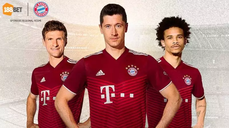 188BET Secara Resmi Bermitra Dengan Bayern Munich